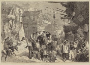 Calle de la Curiosidad, Pekín de Edmond Morin